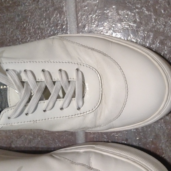 Giuseppe Zanotti patent leather and smooth leather white Sneakers size 37 - Picture 3 of 11